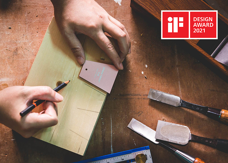 2021年iF設計獎產品設計項目獲獎產品Utoku Tenon Marker for Three木工專用畫線器品牌專訪